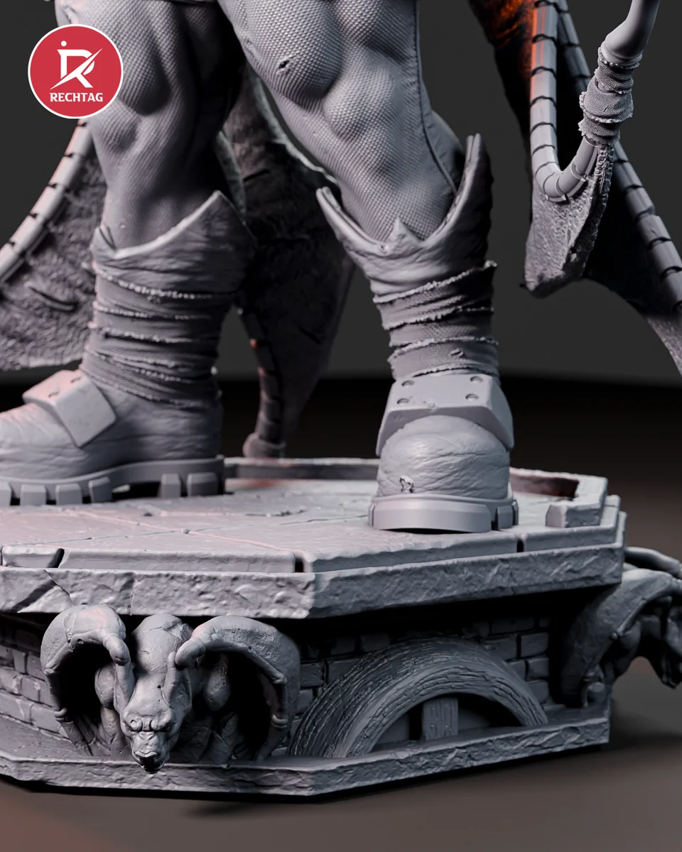Absolute Batman | Fan Art | 3D Printed Resin Model Garage Kit | *Un-Painted* | Rechtag 14