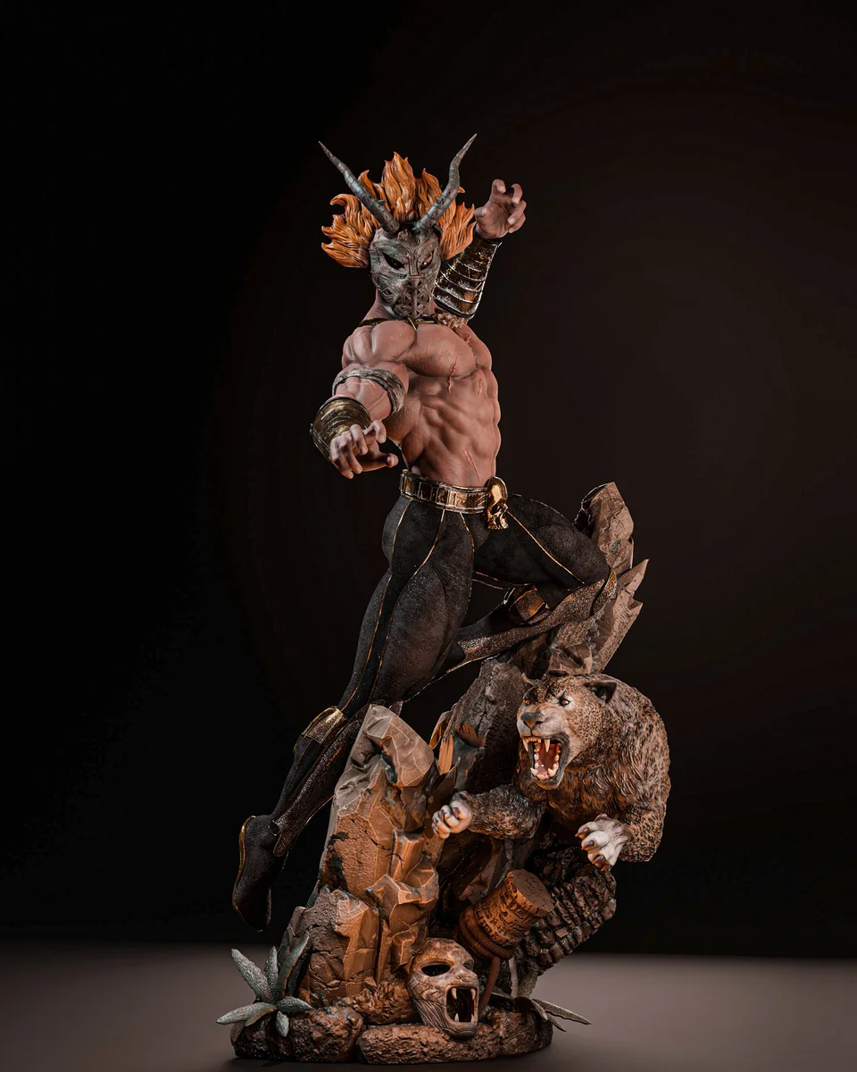 Erik Killmonger | Fan Art | 3D Printed Resin Model Garage Kit | *Un-Painted* | ZEZ Studio 3