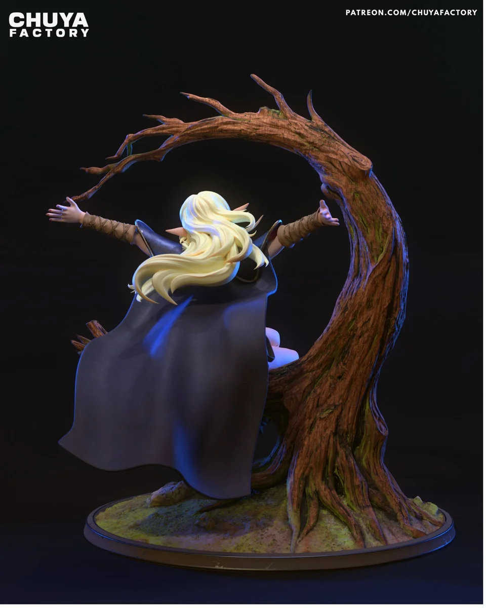 Deedlit | Fan Art | 3D Printed Resin Model Garage Kit | *Un-Painted* | Chuya Factory 5