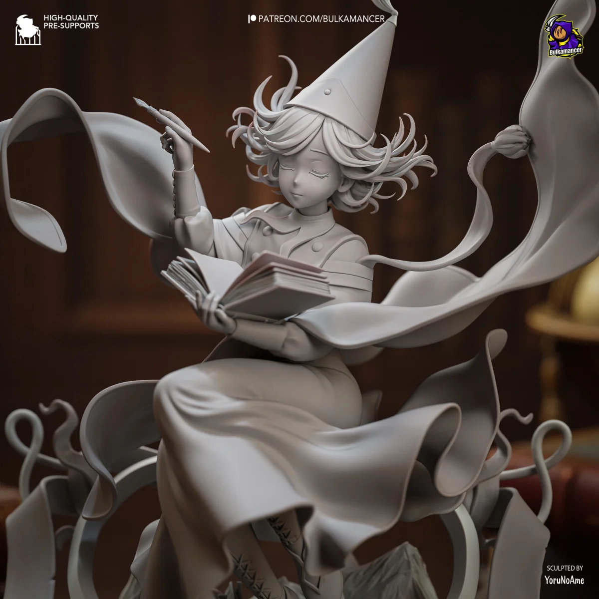 Coco | Fan Art | 3D Printed Resin Model Garage Kit | *Un-Painted* | Bulkamancer 6