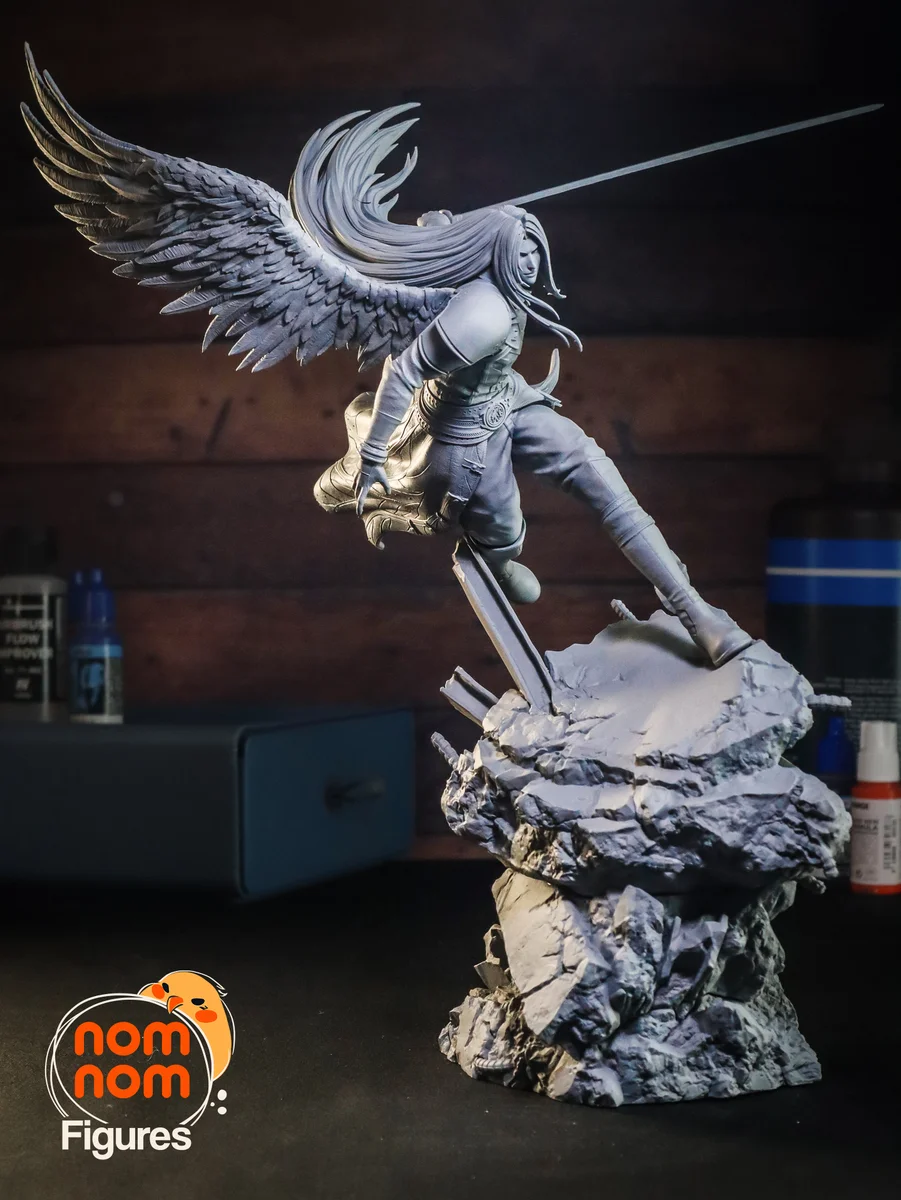 Sephiroth | Fan Art | 3D Printed Resin Model Garage Kit | *Un-Painted* | Nomnom 10