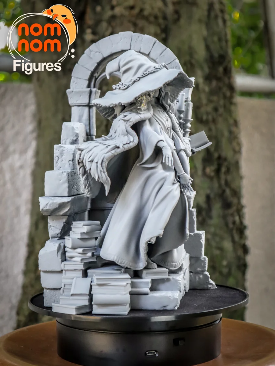 Ranni the Witch | Fan Art | 3D Printed Resin Model Garage Kit | *Un-Painted* | Nomnom 7