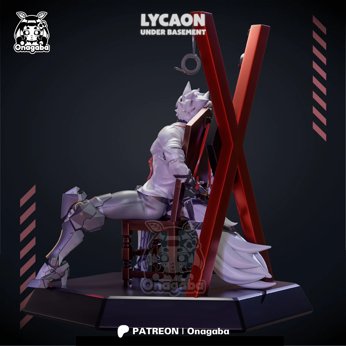 Von Lycaon | Fan Art | 3D Printed Resin Model Garage Kit | *Un-Painted* | ONAGABA 10