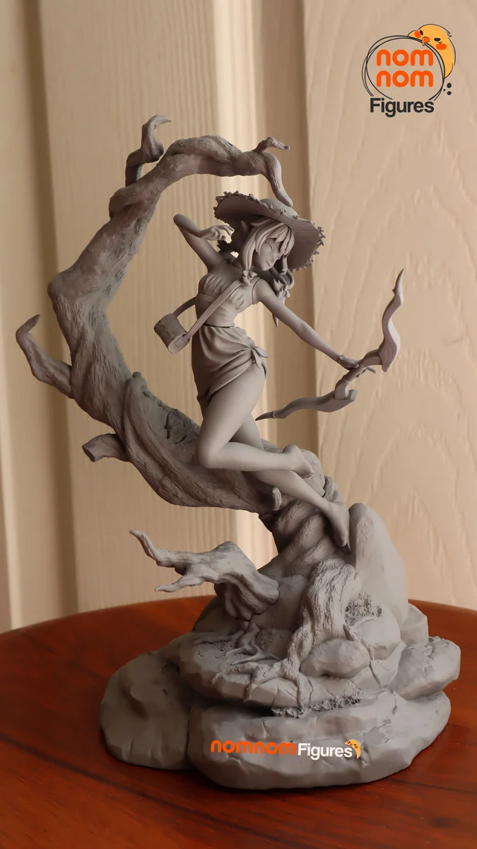 High Elf - Goblin Slayer | Fan Art | 3D Printed Resin Model Garage Kit | *Un-Painted* | Nomnom 8