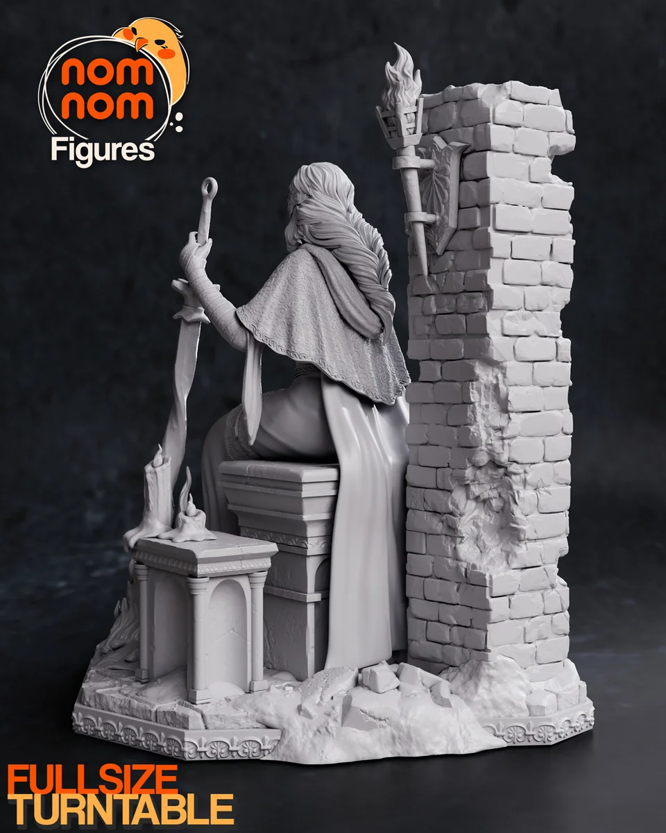 Fire keeper | Fan Art | 3D Printed Resin Model Garage Kit | *Un-Painted* | Nomnom 5