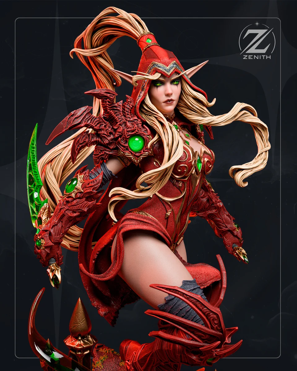Valeera Sanguinar | Fan Art | 3D Printed Resin Model Garage Kit | *Un-Painted* | Zenith Studios