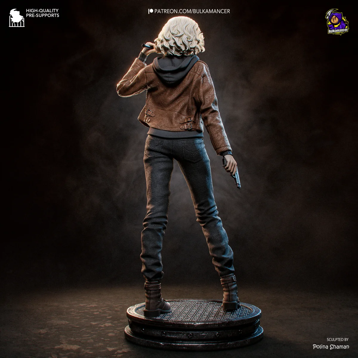 Grace Ashcroft | Fan Art | 3D Printed Resin Model Garage Kit | *Un-Painted* | Bulkamancer 4