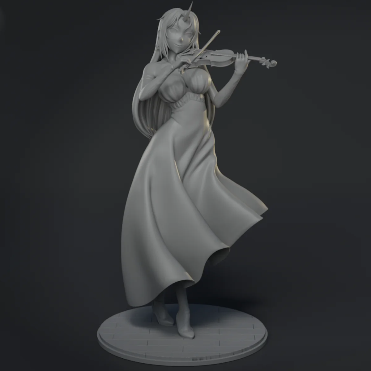Shion | Fan Art | 3D Printed Resin Model Garage Kit | *Un-Painted* | Inari Figure 6