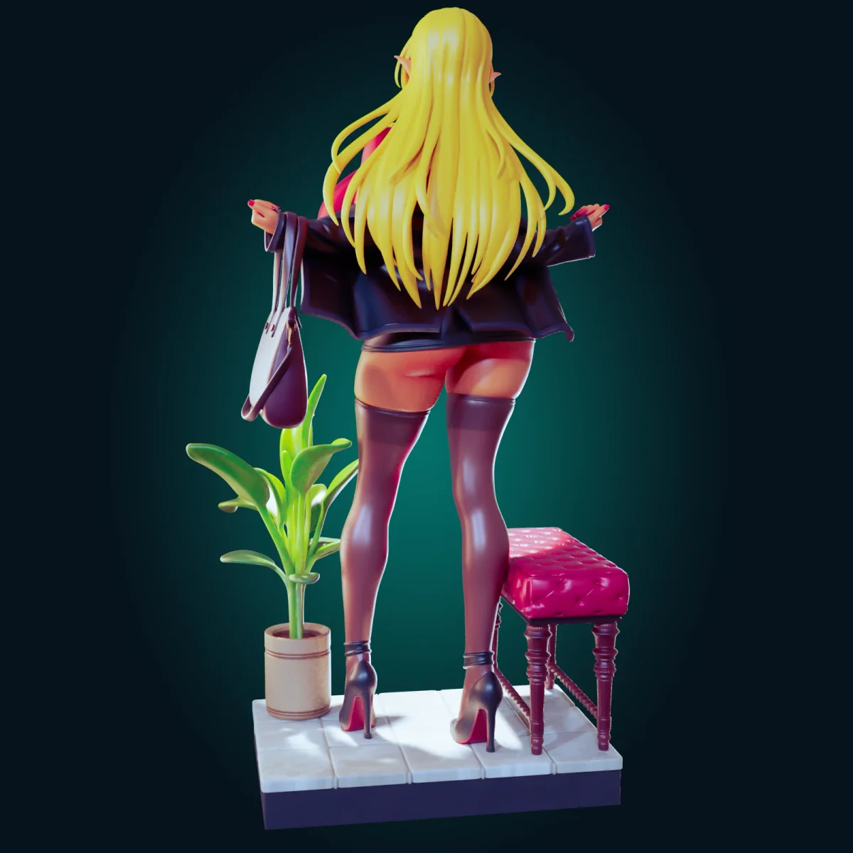 Ogre Girl | Fan Art | 3D Printed Resin Model Garage Kit | *Un-Painted* | Officer Rhu 3