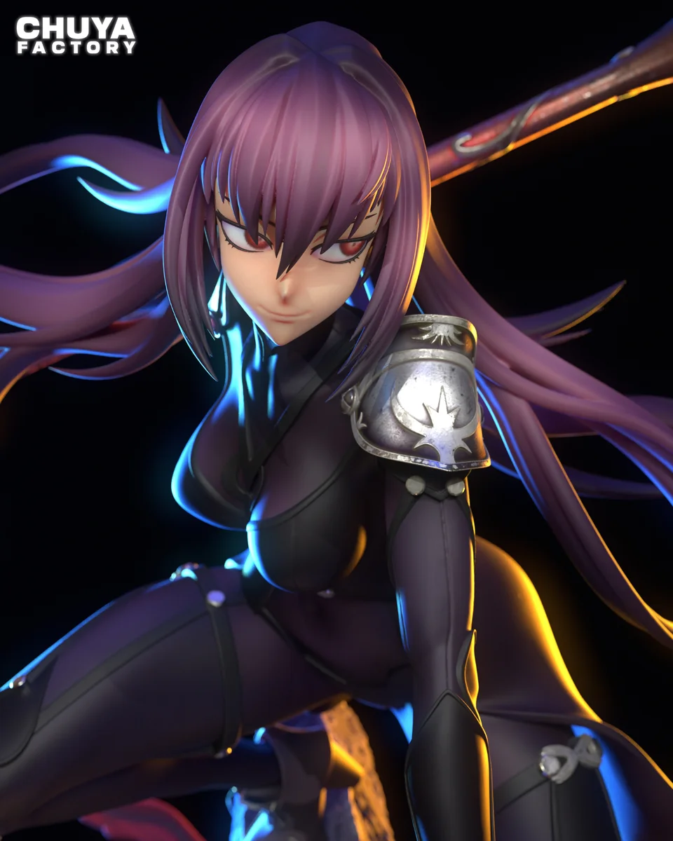Scathach | Fan Art | 3D Printed Resin Model Garage Kit | *Un-Painted* | Chuya Factory 8