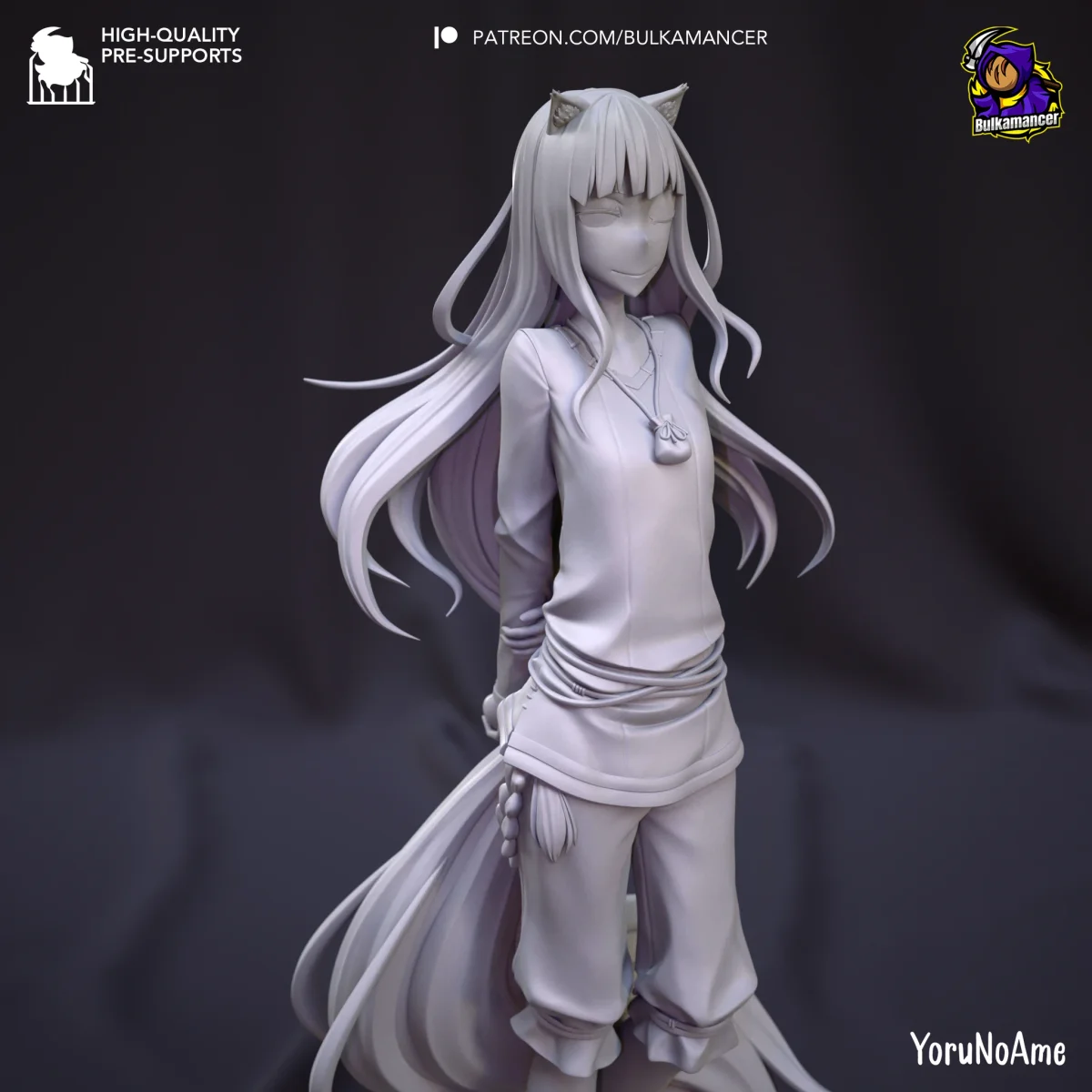 Holo | Fan Art | 3D Printed Resin Model Garage Kit | *Un-Painted* | Bulkamancer 8