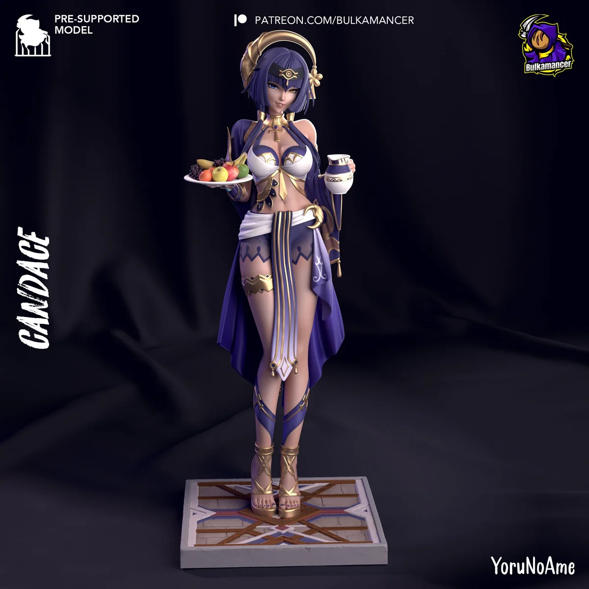 Candace | Fan Art | 3D Printed Resin Model Garage Kit | *Un-Painted* | Bulkamancer 2