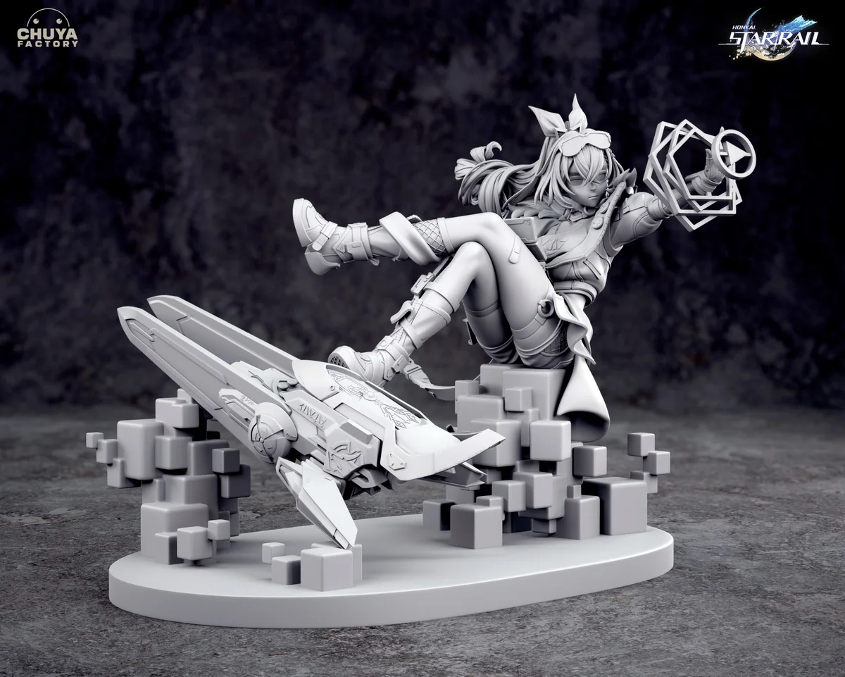 Silver Wolf | Fan Art | 3D Printed Resin Model Garage Kit | *Un-Painted* | Chuya Factory 11