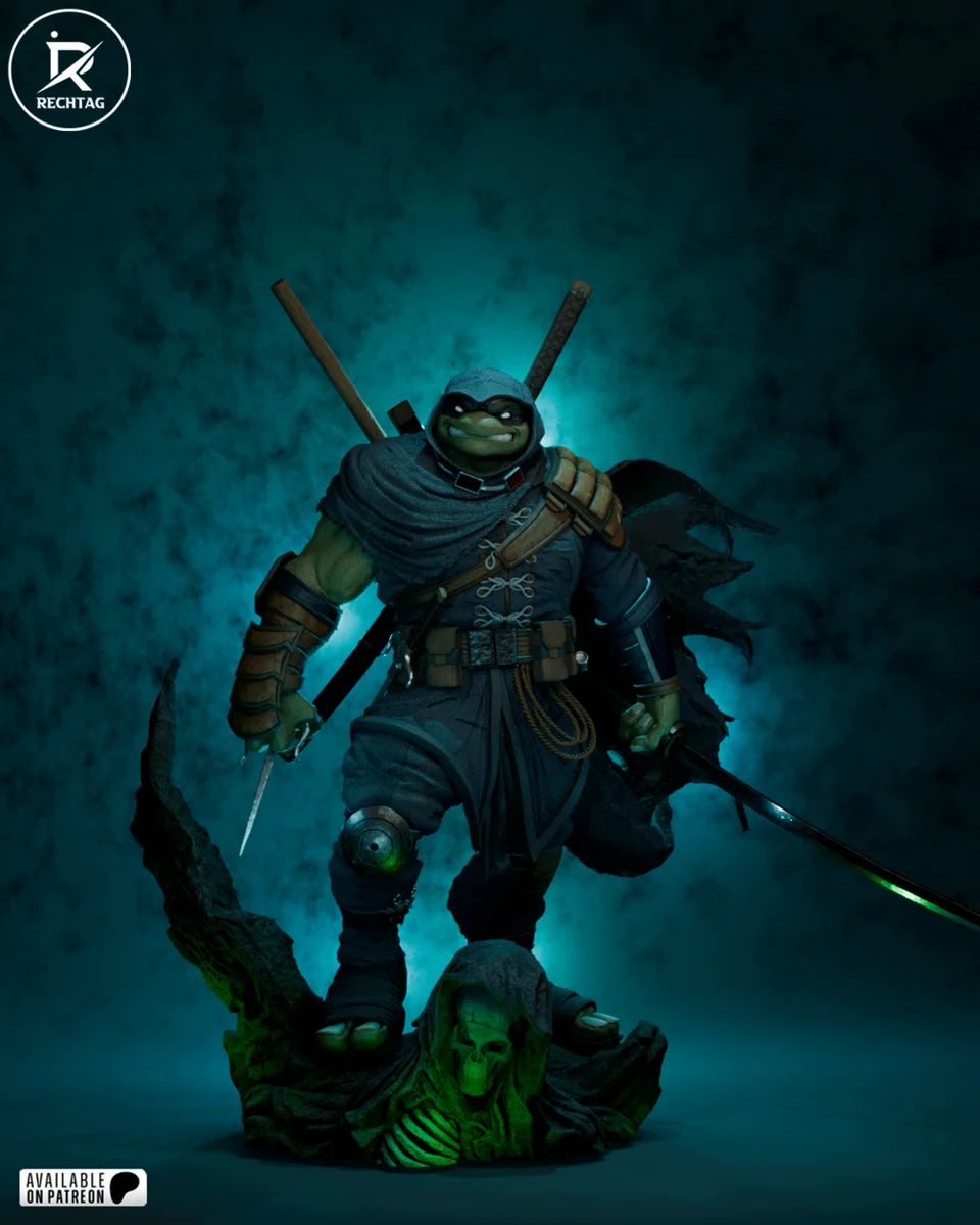 The Last Ronin | Fan Art | 3D Printed Resin Model Garage Kit | *Un-Painted* | Rechtag