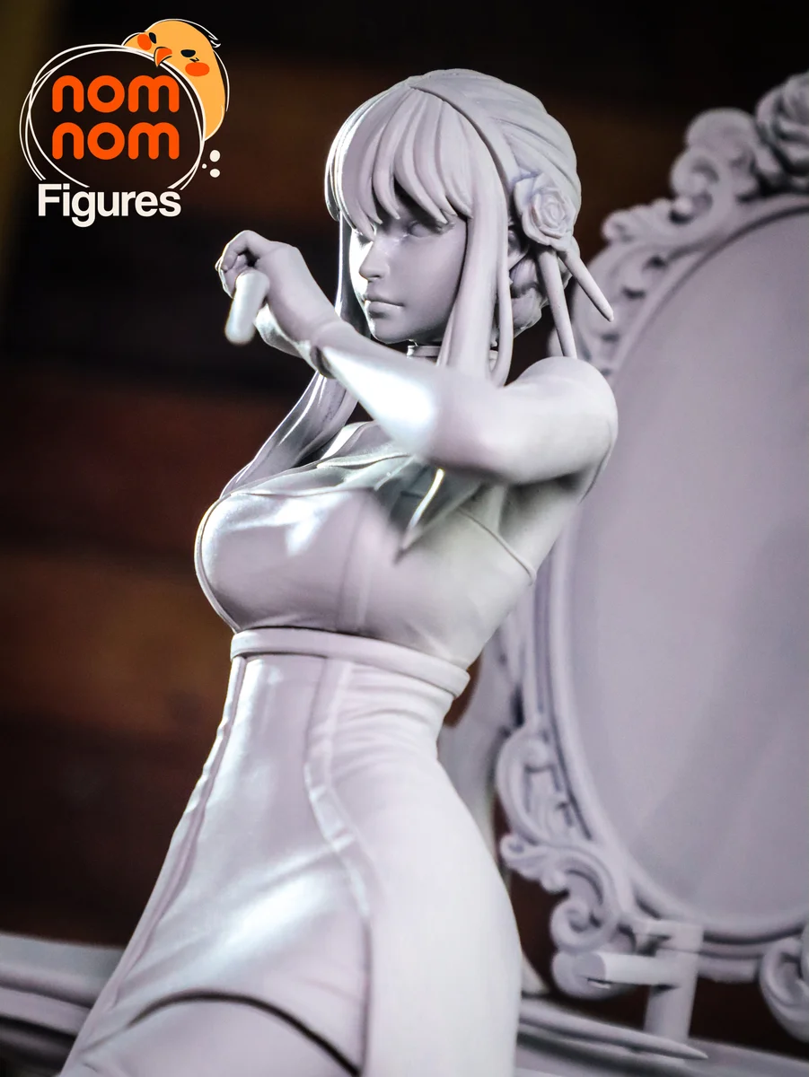 Yor Forger | Fan Art | 3D Printed Resin Model Garage Kit | *Un-Painted* | Nomnom 11