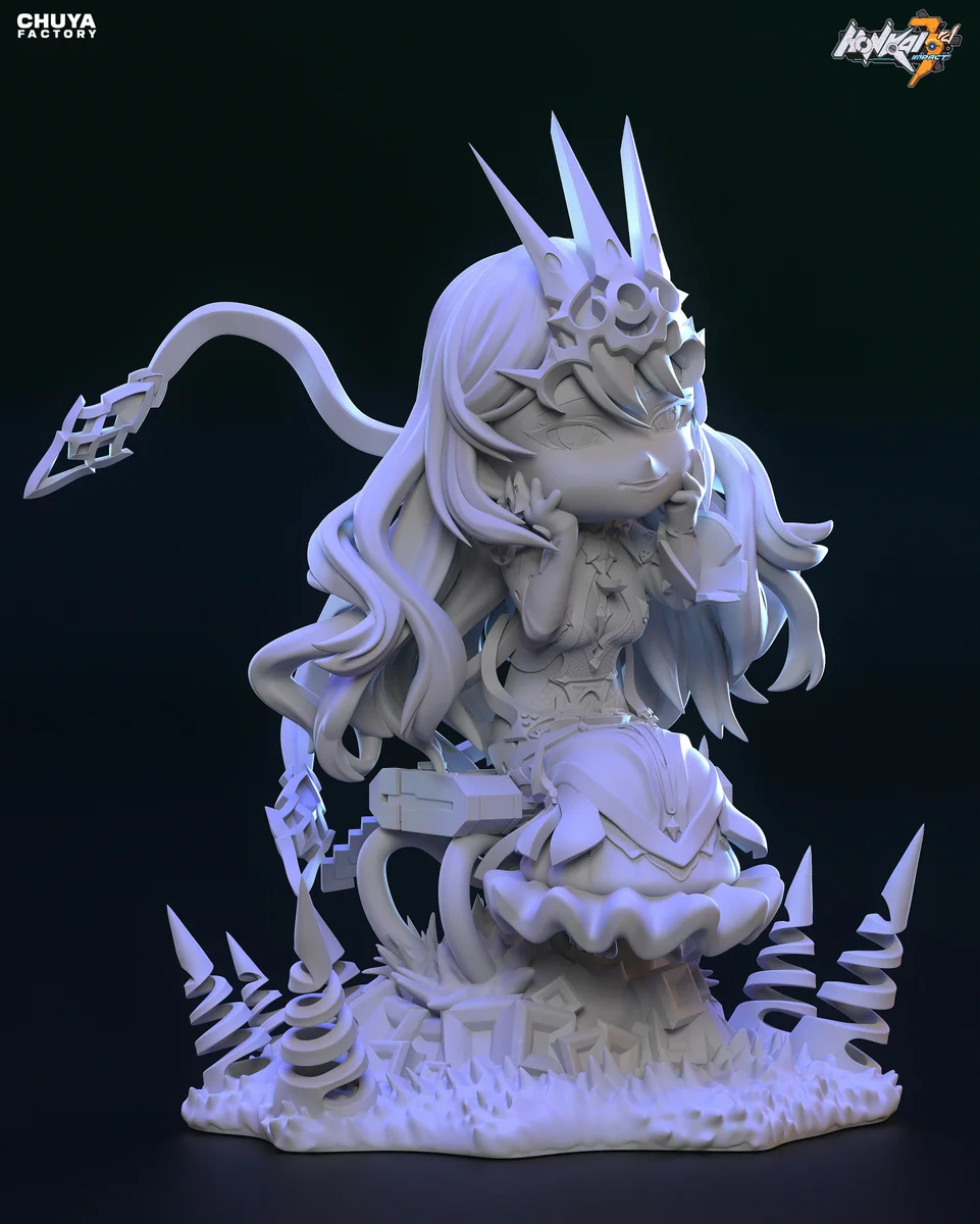 Chibi Mobius | Fan Art | 3D Printed Resin Model Garage Kit | *Un-Painted* | Chuya Factory 10