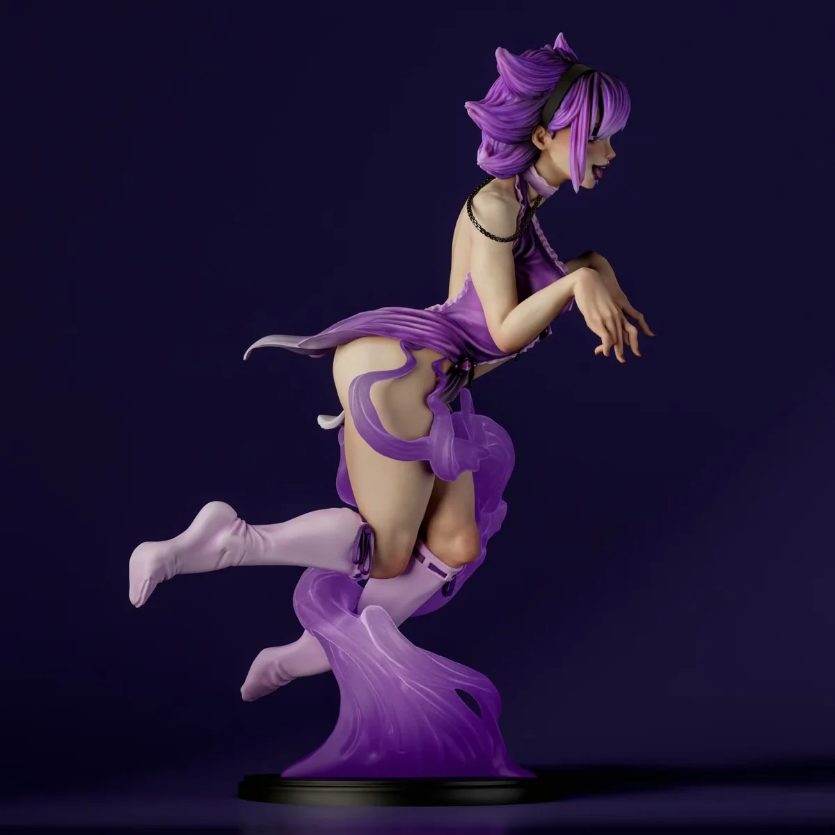 Hauni - Waifumon | Fan Art | 3D Printed Resin Model Garage Kit | *Un-Painted* | SiryllArt 3
