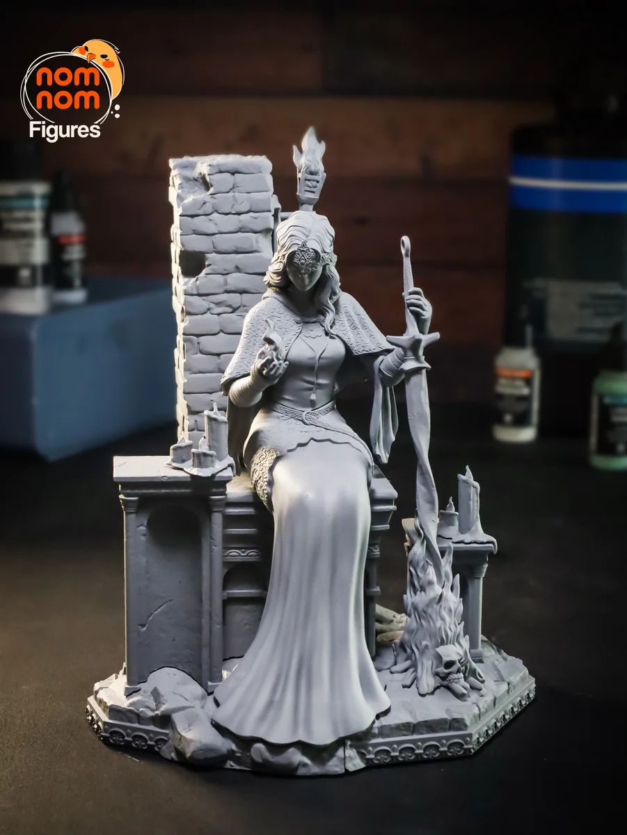 Fire keeper | Fan Art | 3D Printed Resin Model Garage Kit | *Un-Painted* | Nomnom 8