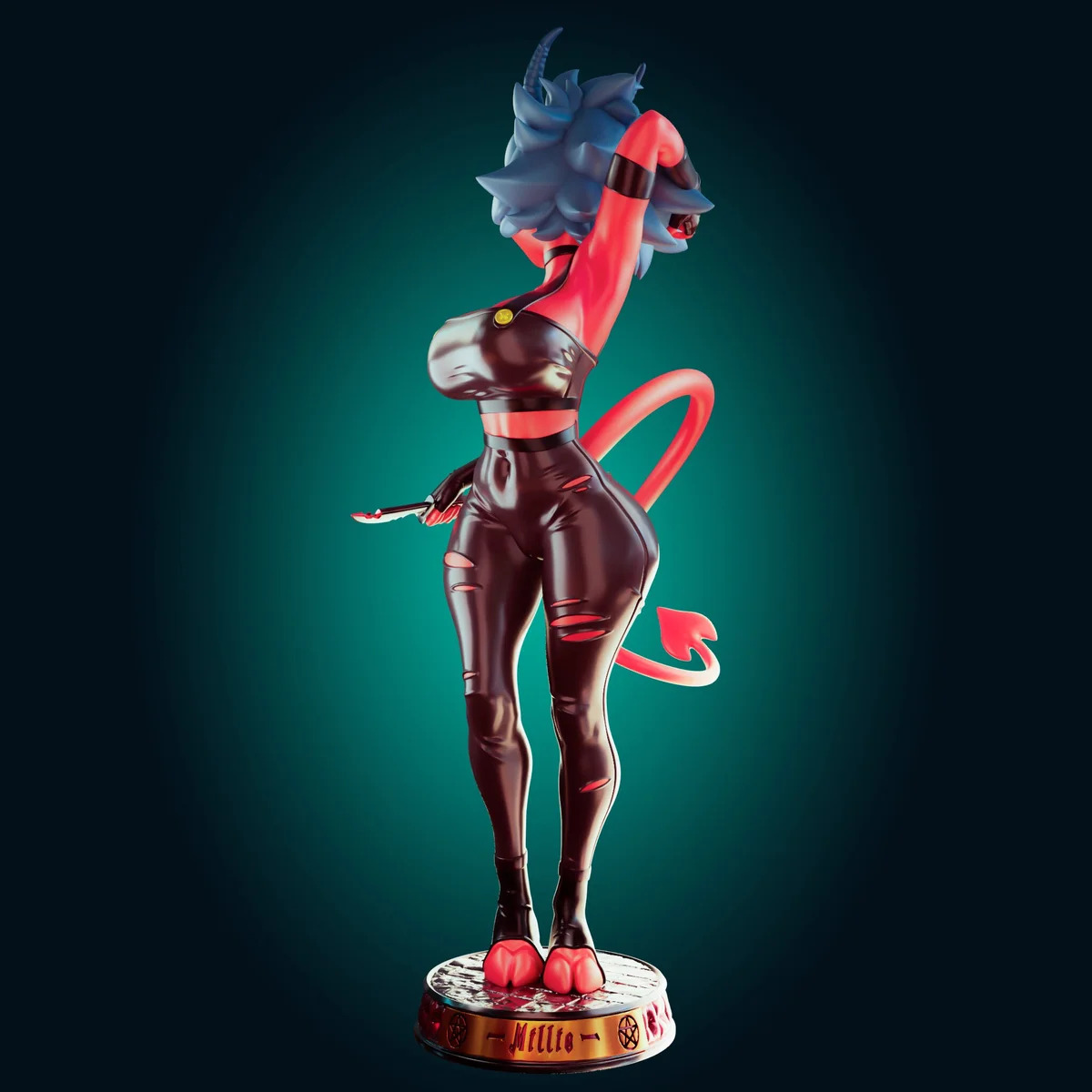 Millie | Fan Art | 3D Printed Resin Model Garage Kit | *Un-Painted* | Officer Rhu 7
