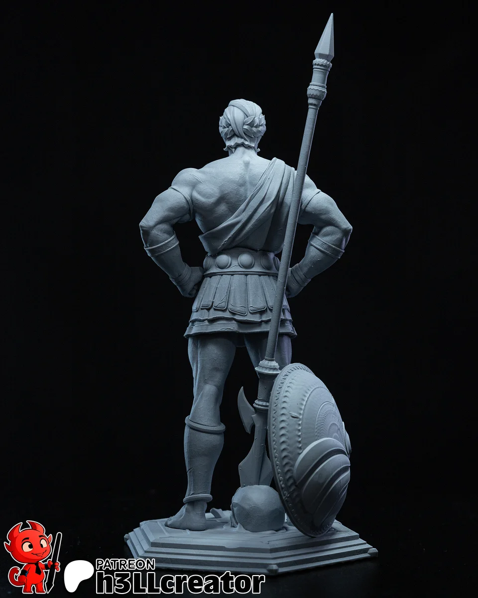Theseus | Fan Art | 3D Printed Resin Model Garage Kit | *Un-Painted* | H3LL Creator 10