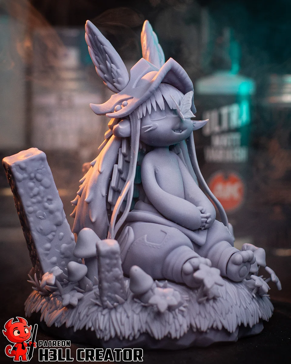 Nanachi | Fan Art | 3D Printed Resin Model Garage Kit | *Un-Painted* | H3LL Creator 12