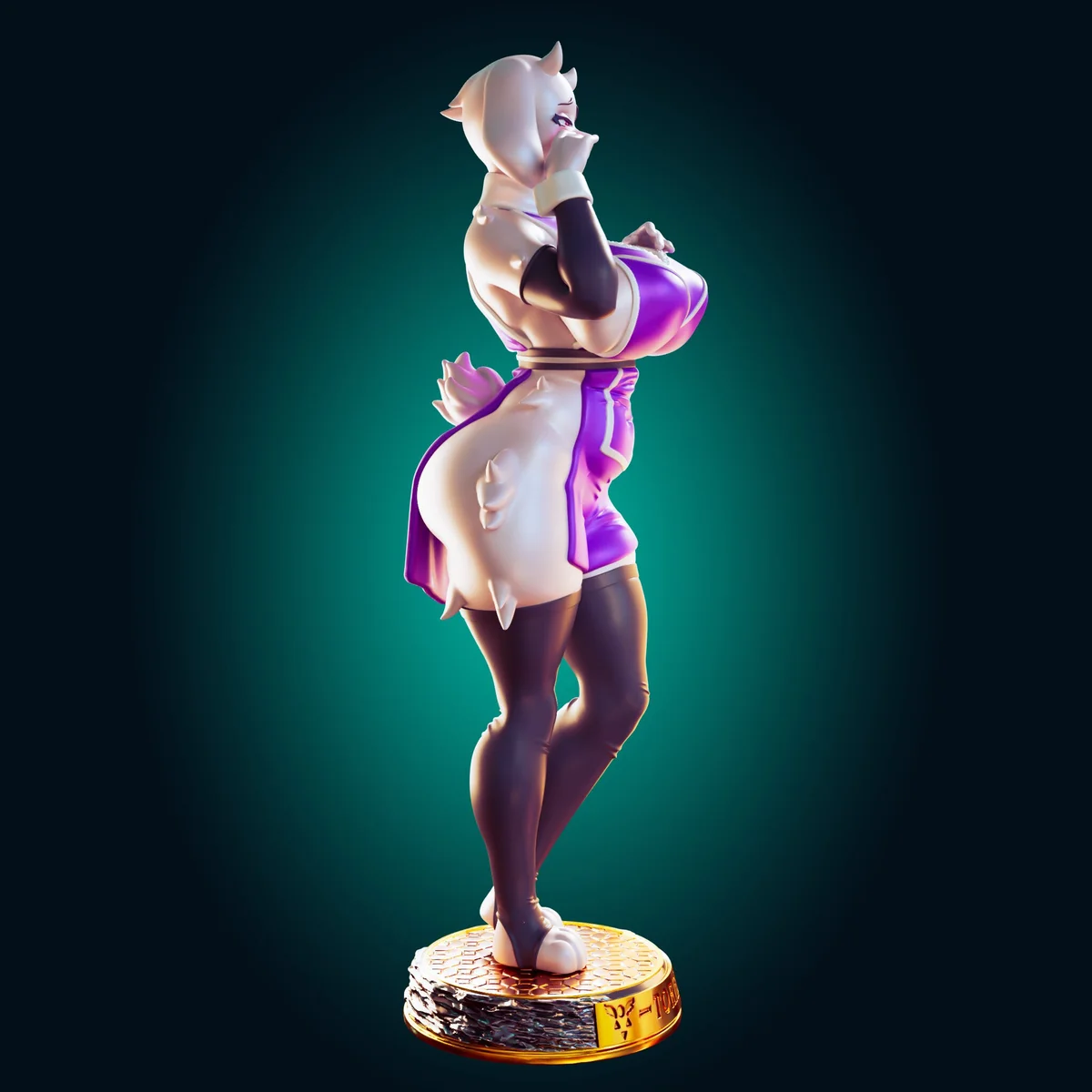 Goat Mom | Fan Art | 3D Printed Resin Model Garage Kit | *Un-Painted* | Officer Rhu 2