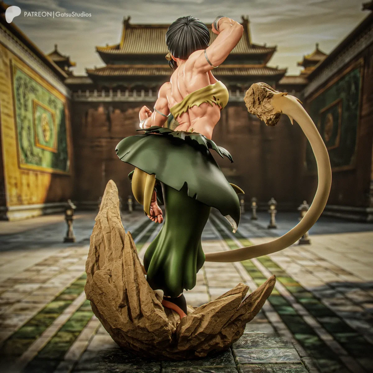 Toph Beifong | Fan Art | 3D Printed Resin Model Garage Kit | *Un-Painted* | Gatsu Studios 7