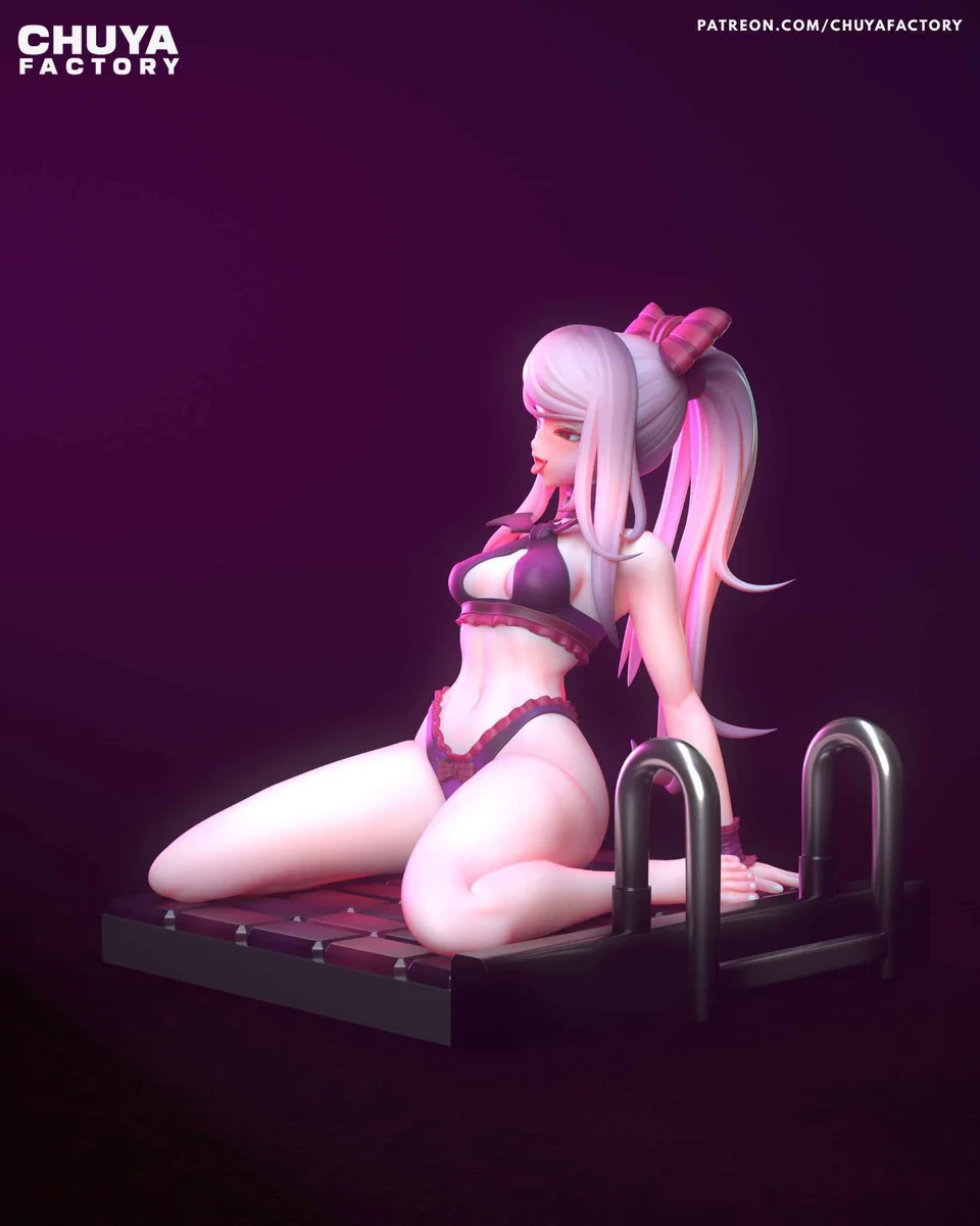Shalltear Bloodfallen | Fan Art | 3D Printed Resin Model Garage Kit | *Un-Painted* | Chuya Factory 4