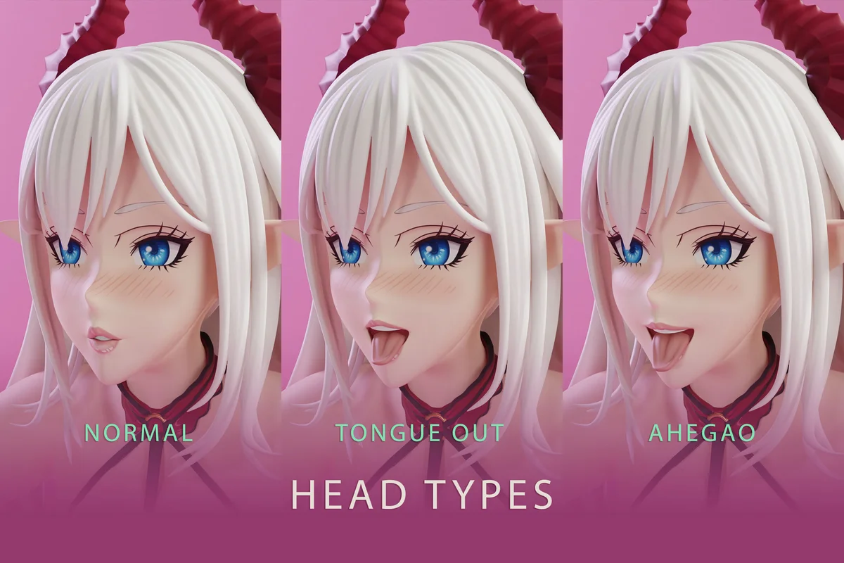 Succubus | Fan Art | 3D Printed Resin Model Garage Kit | *Un-Painted* | KiTNo 8