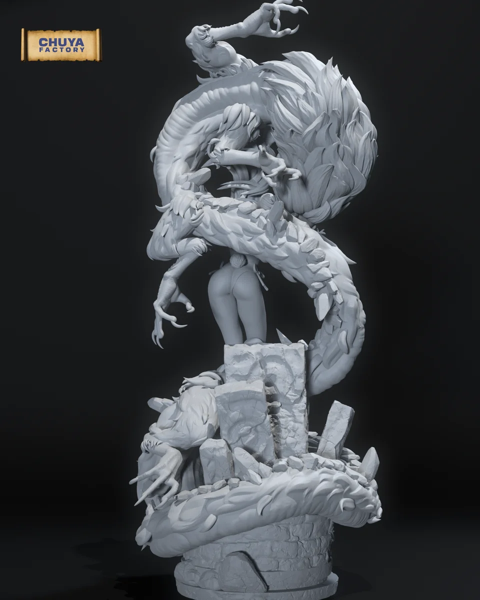 Zelda | Fan Art | 3D Printed Resin Model Garage Kit | *Un-Painted* | Chuya Factory 28
