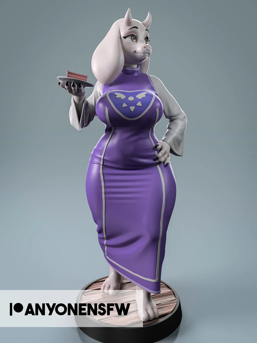 Goat | Fan Art | 3D Printed Resin Model Garage Kit | *Un-Painted* | AnyoneNSFW 3