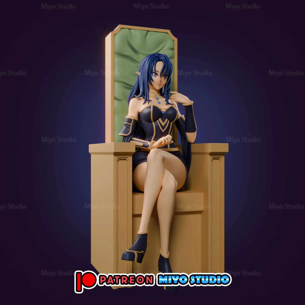 Gamma | Fan Art | 3D Printed Resin Model Garage Kit | *Un-Painted* | MiyoStudio 3