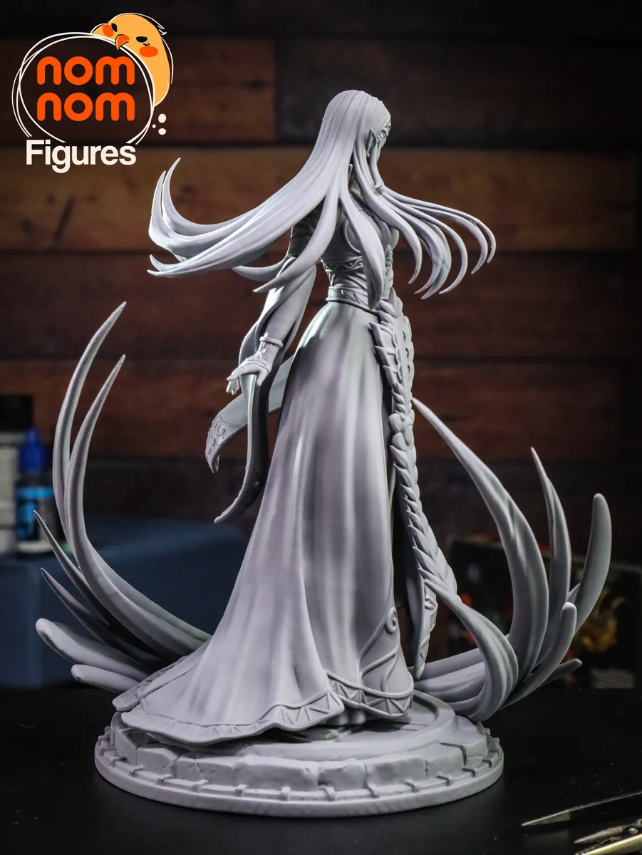 Princess Zelda | Fan Art | 3D Printed Resin Model Garage Kit | *Un-Painted* | Nomnom 7