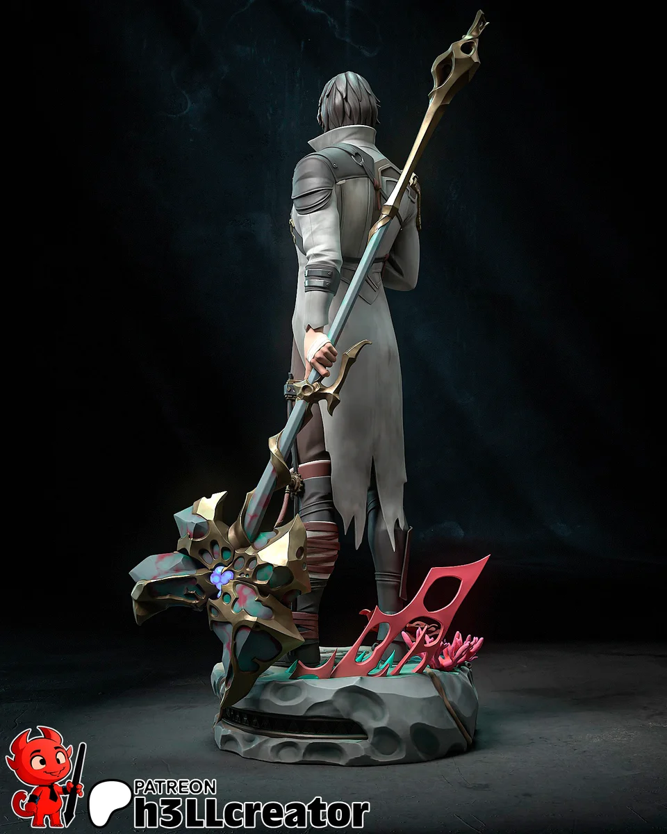 Jayce Talis | Fan Art | 3D Printed Resin Model Garage Kit | *Un-Painted* | H3LL Creator 8