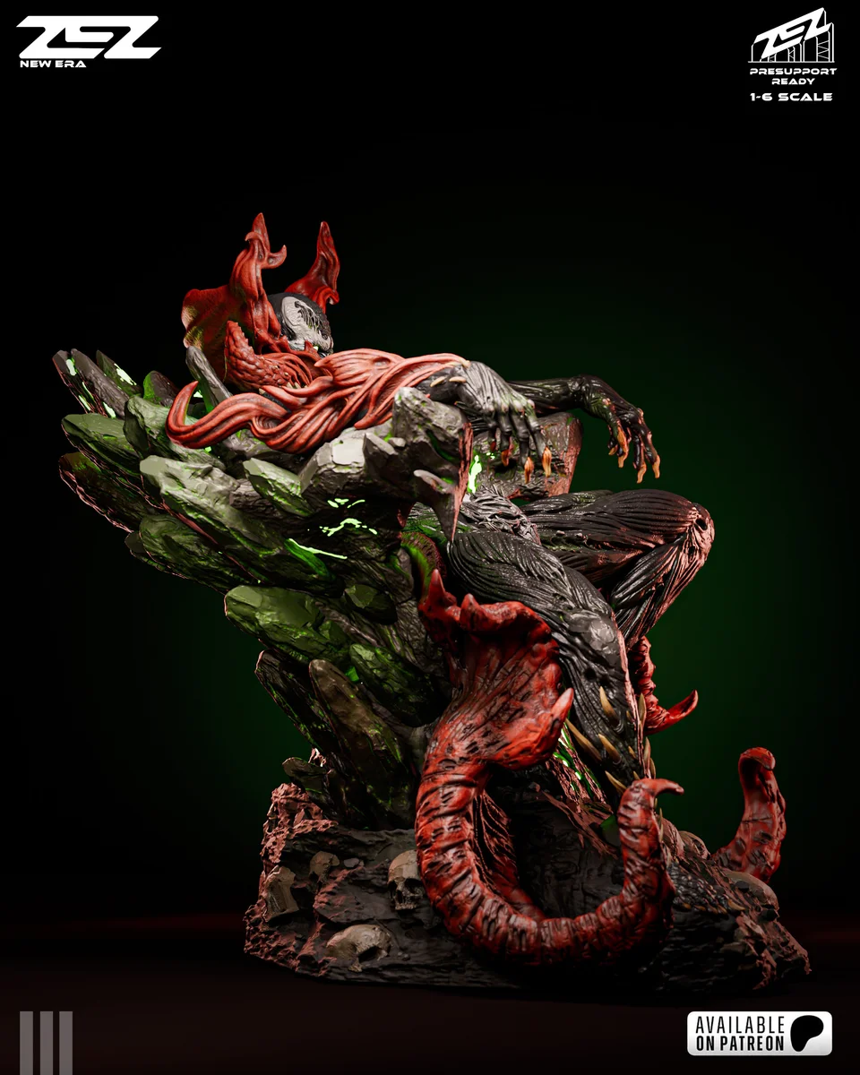 Spawn Throne | Fan Art | 3D Printed Resin Model Garage Kit | *Un-Painted* | ZEZ Studio 4