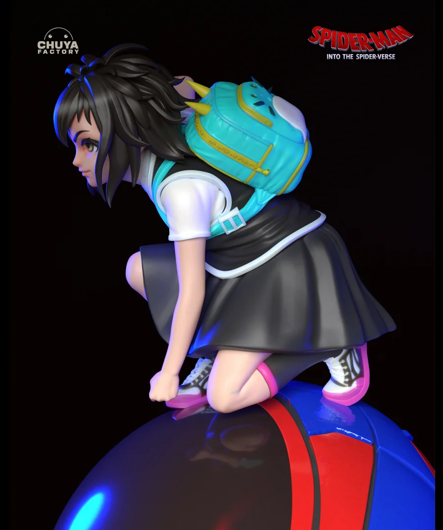 Peni Parker | Fan Art | 3D Printed Resin Model Garage Kit | *Un-Painted* | Chuya Factory 6