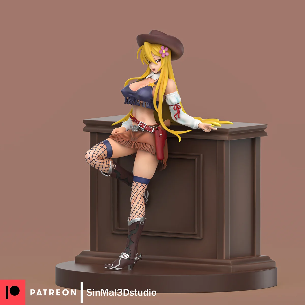Shizuka Marikawa | Fan Art | 3D Printed Resin Model Garage Kit | *Un-Painted* | Sin3Dstudio 6