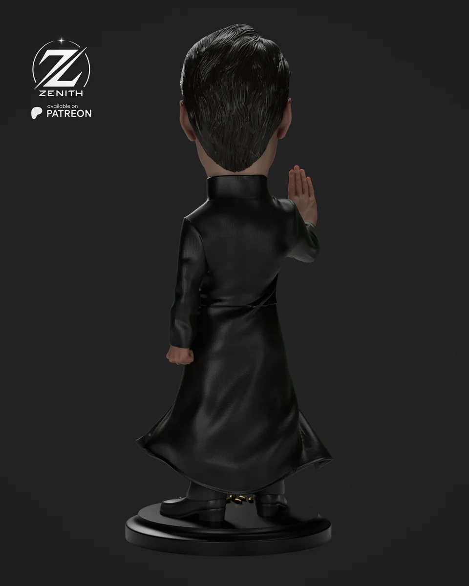 Chibi Neo | Fan Art | 3D Printed Resin Model Garage Kit | *Un-Painted* | Zenith Studios 4