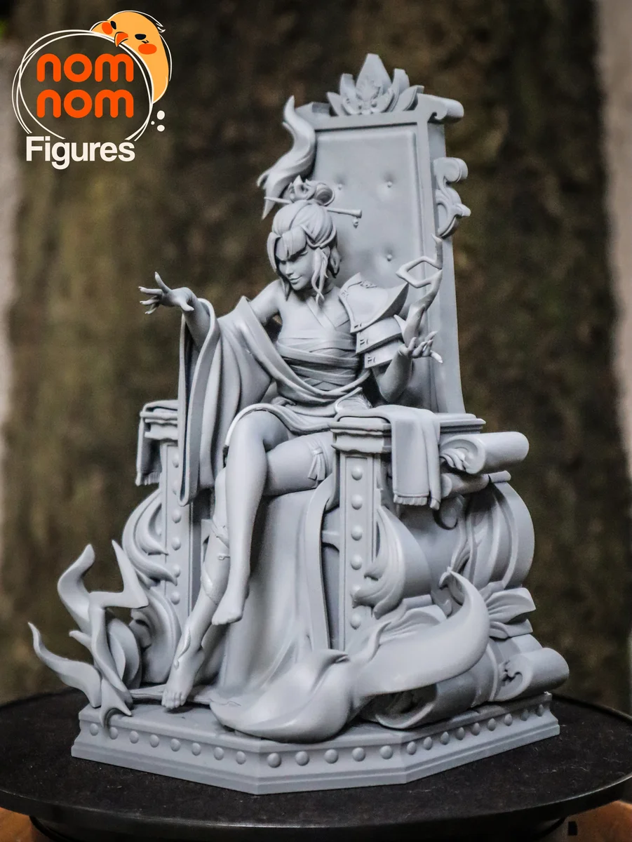 Azula | Fan Art | 3D Printed Resin Model Garage Kit | *Un-Painted* | Nomnom 8
