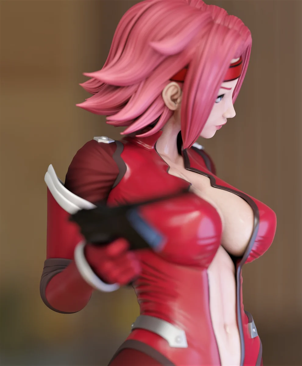 Kallen Instandfield | Fan Art | 3D Printed Resin Model Garage Kit | *Un-Painted* | Momoji 8