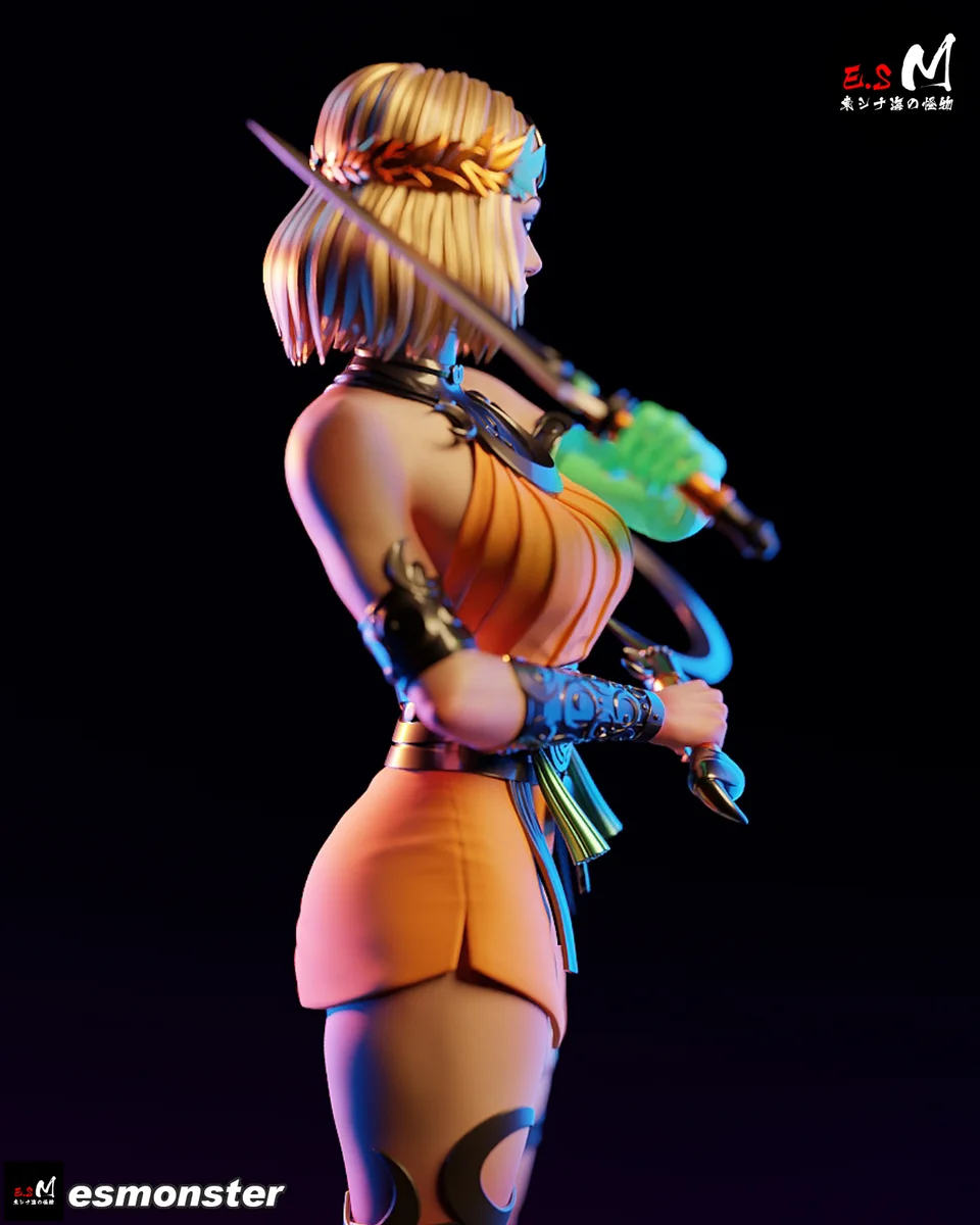 Melinoe | Fan Art | 3D Printed Resin Model Garage Kit | *Un-Painted* | ES Monster 16