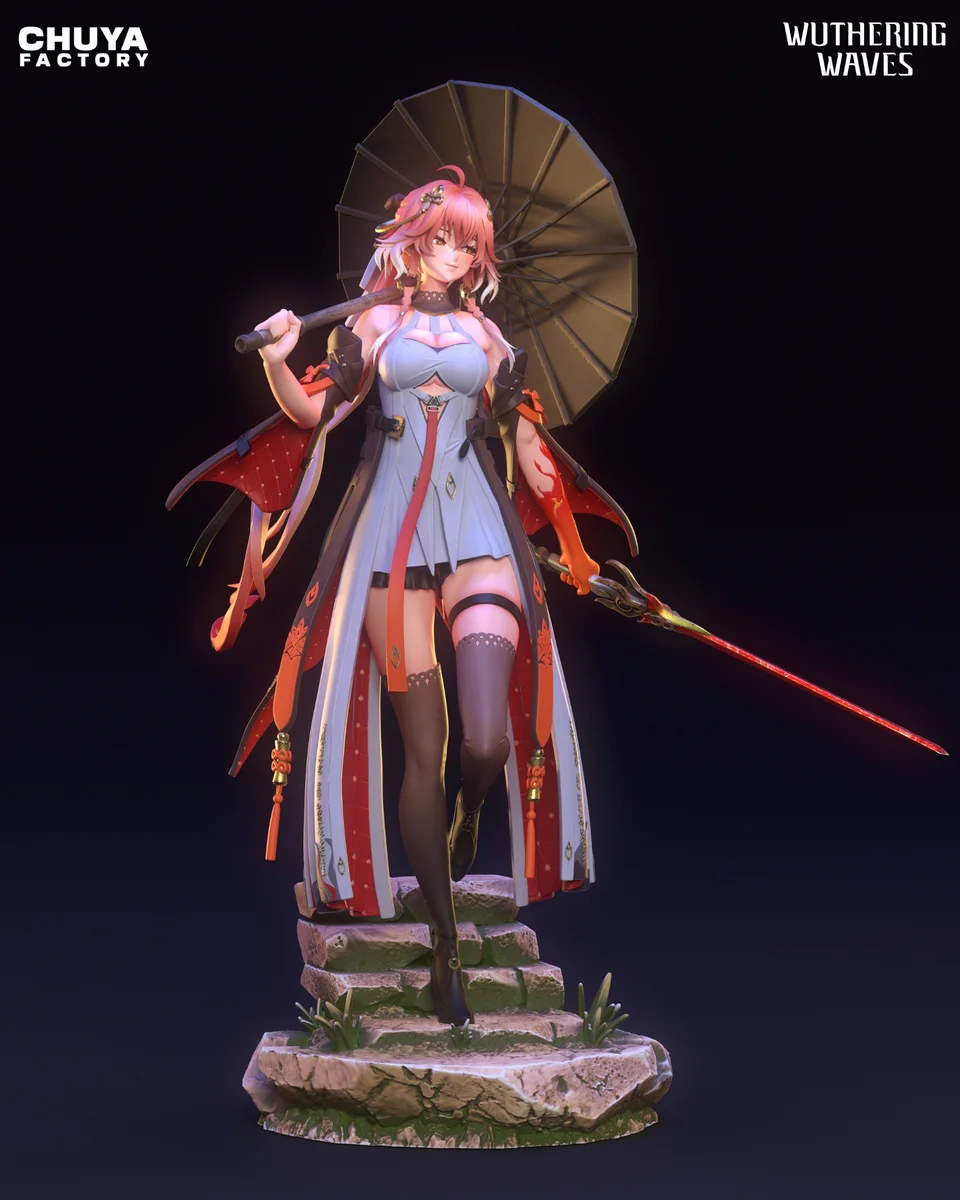 Chang Li | Fan Art | 3D Printed Resin Model Garage Kit | *Un-Painted* | Chuya Factory 5