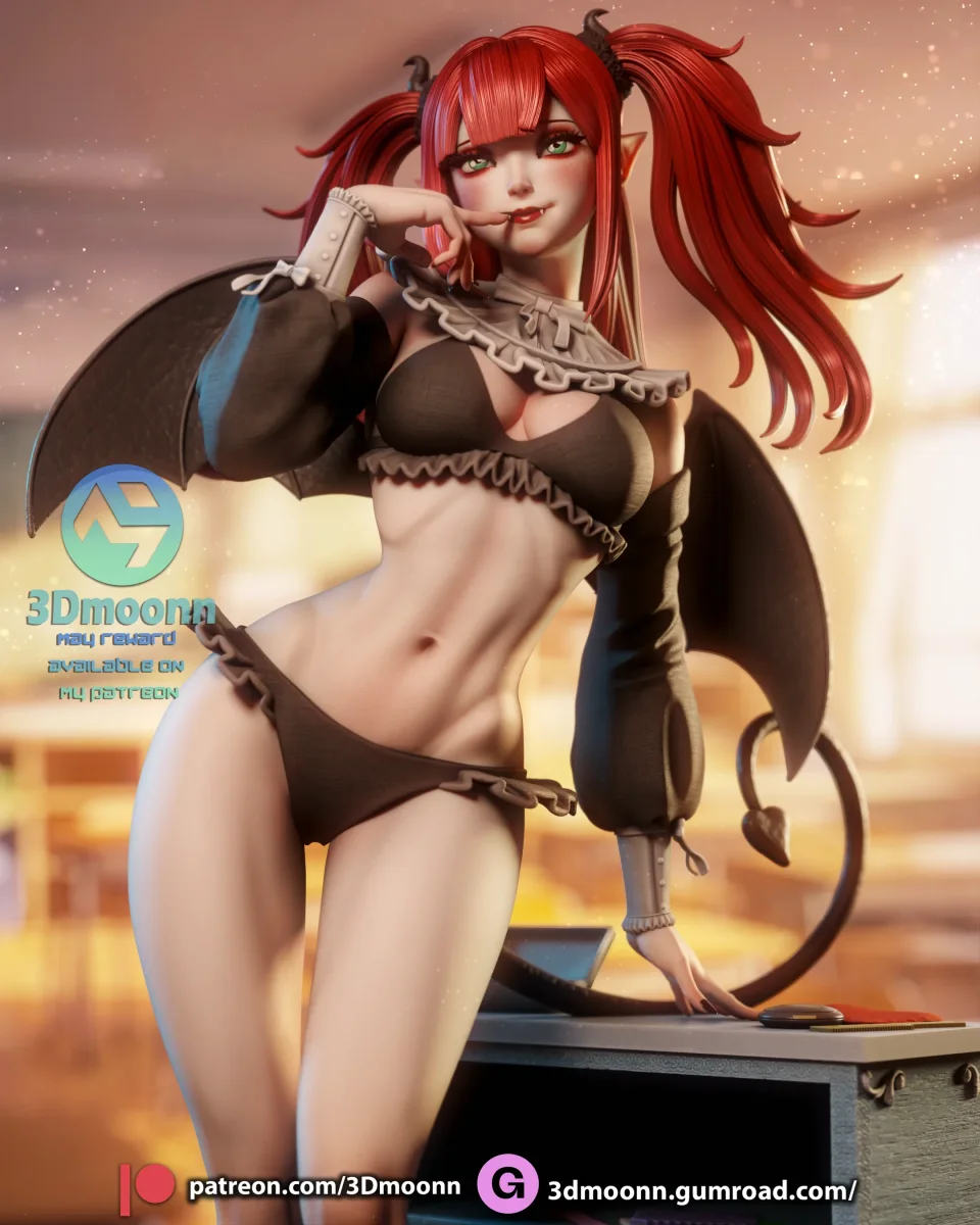 Satellizer L Bridget | Fan Art | 3D Printed Resin Model Garage Kit | *Un-Painted* | 3DMoonn 9