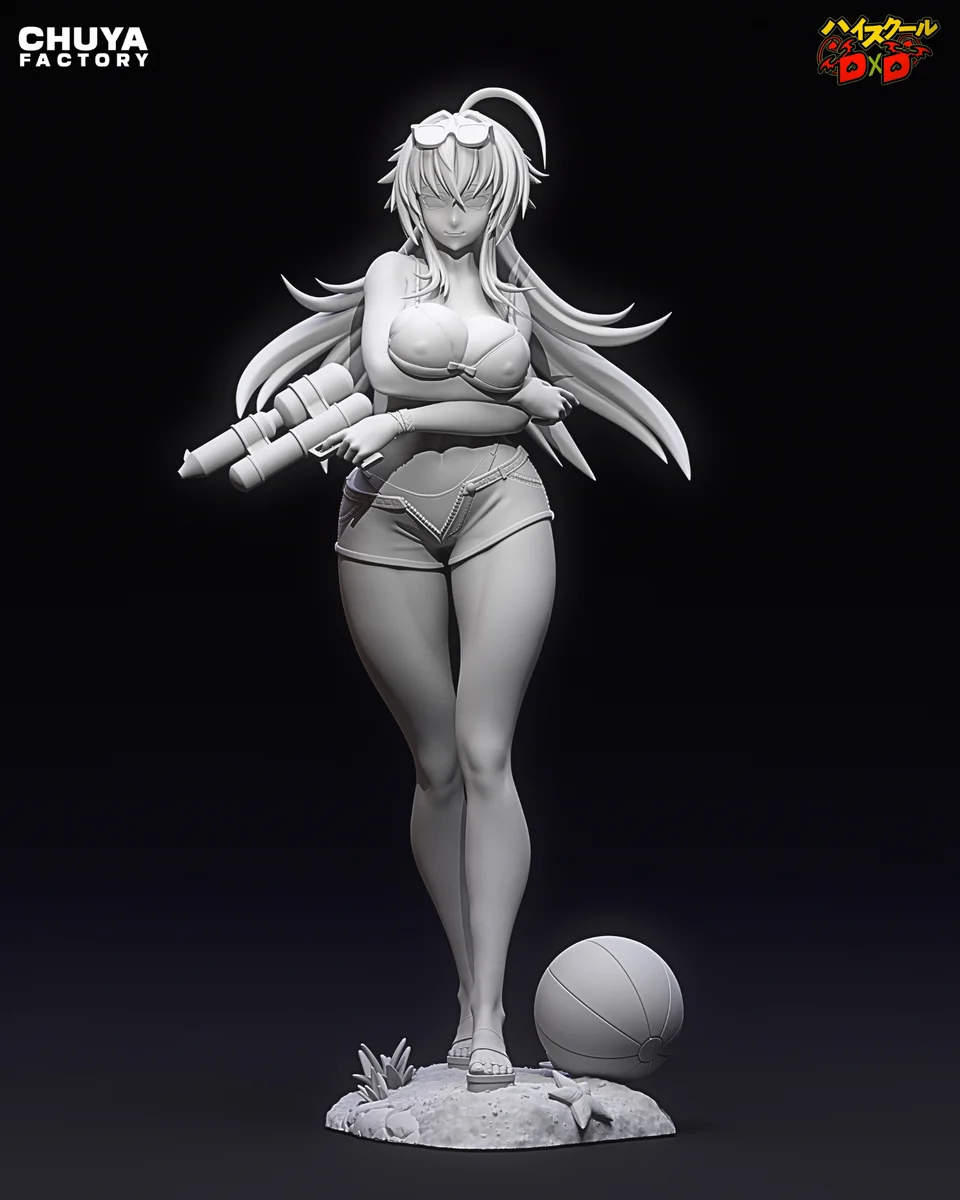 Rias Gremory | Fan Art | 3D Printed Resin Model Garage Kit | *Un-Painted* | Chuya Factory 18