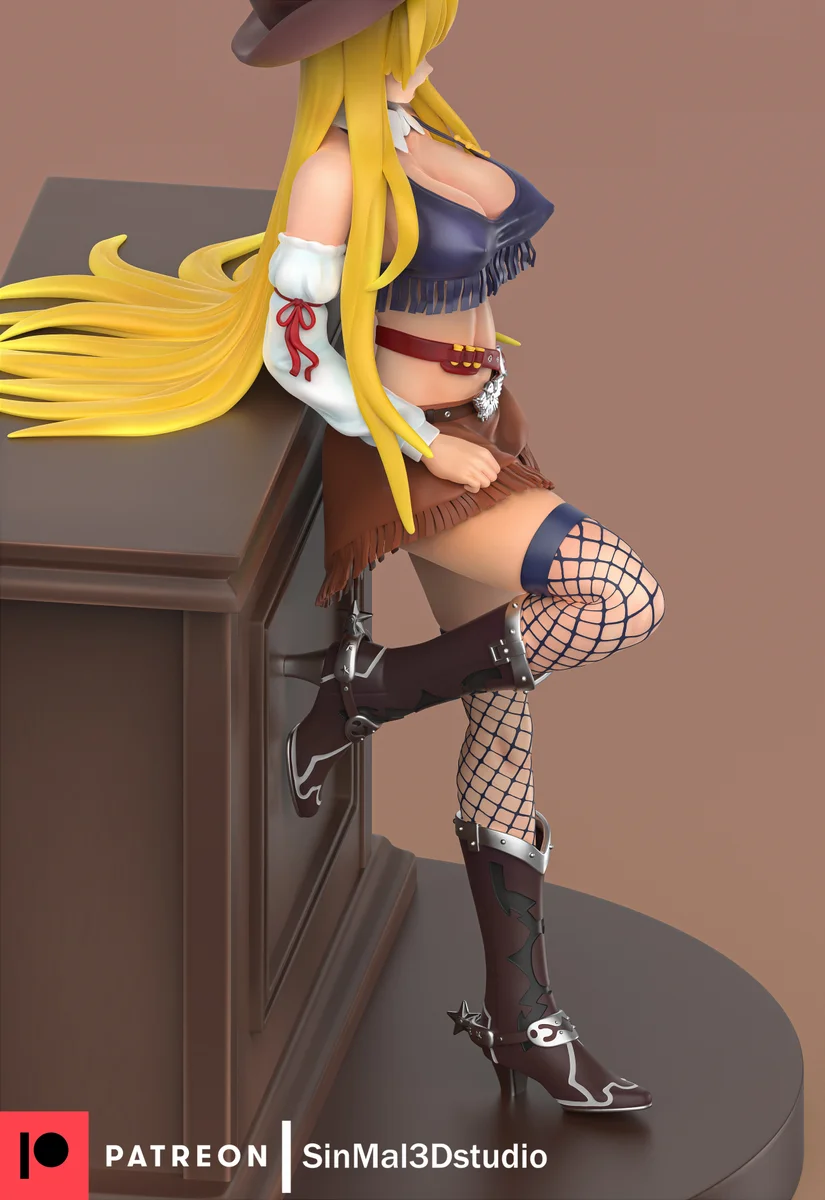 Shizuka Marikawa | Fan Art | 3D Printed Resin Model Garage Kit | *Un-Painted* | Sin3Dstudio 7