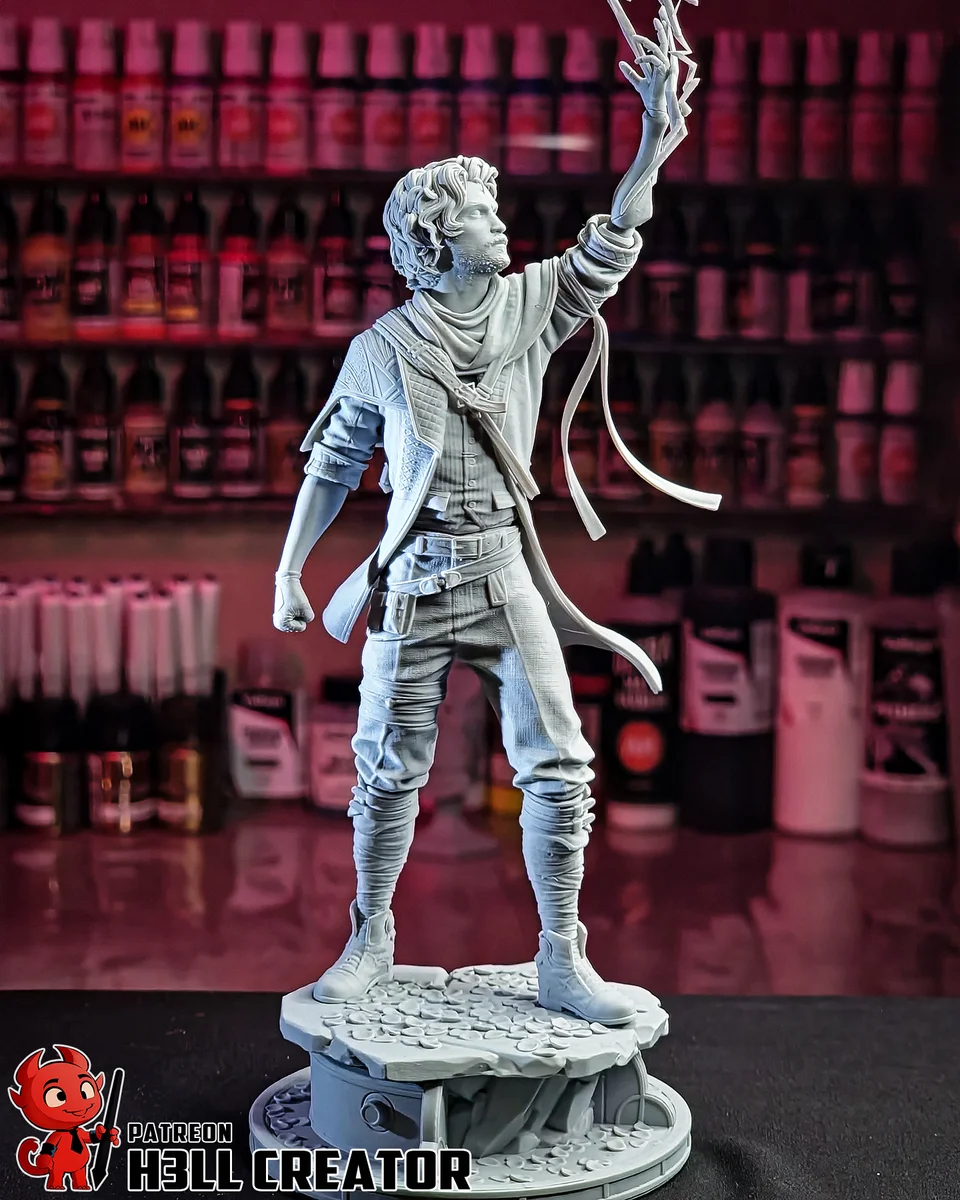 Gustave | Fan Art | 3D Printed Resin Model Garage Kit | *Un-Painted* | H3LL Creator 11