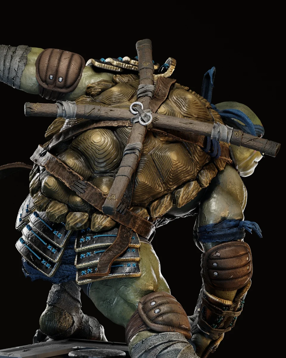 Leo | Fan Art | 3D Printed Resin Model Garage Kit | *Un-Painted* | ZEZ Studio 8