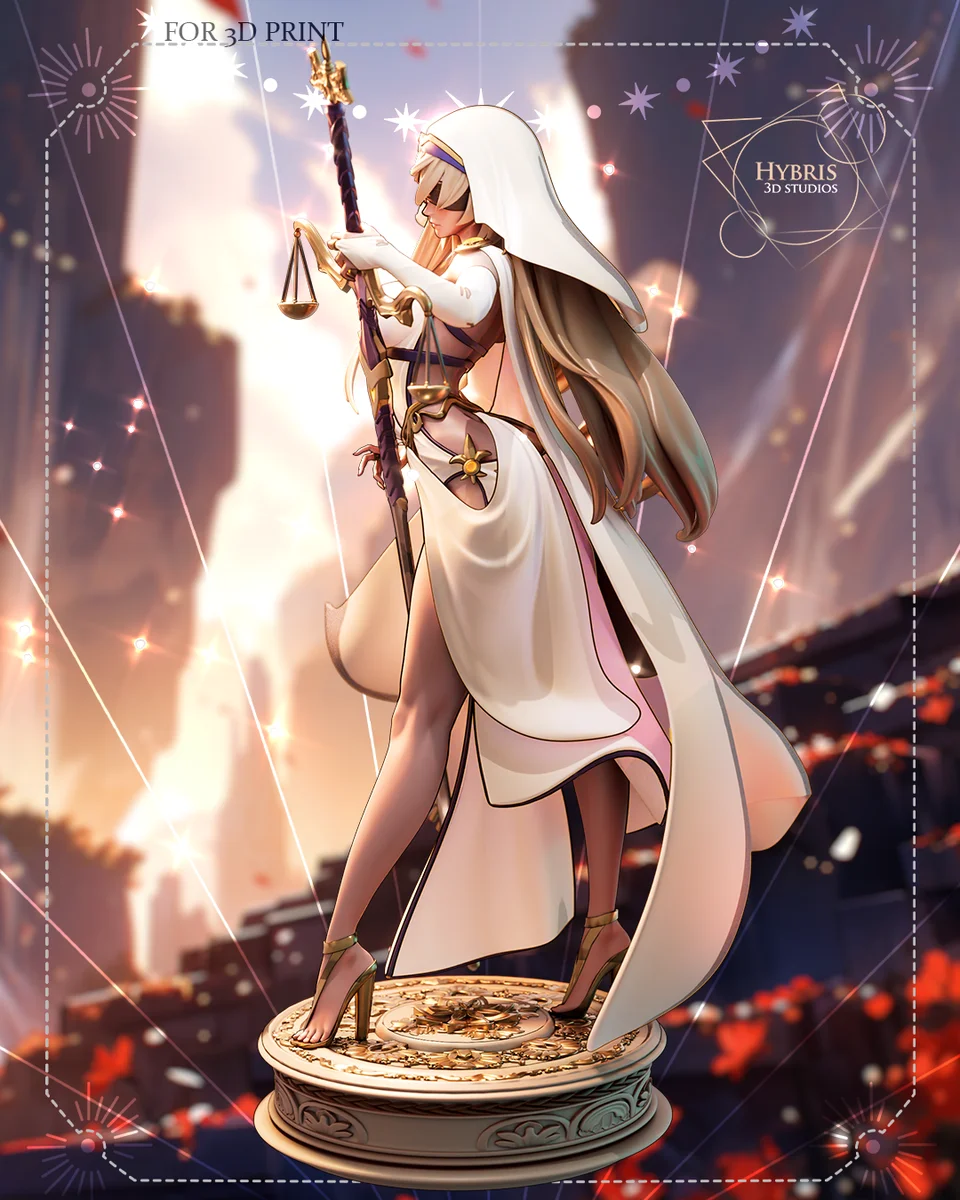 Sword Maiden | Fan Art | 3D Printed Resin Model Garage Kit | *Un-Painted* | Hybris Studios 8