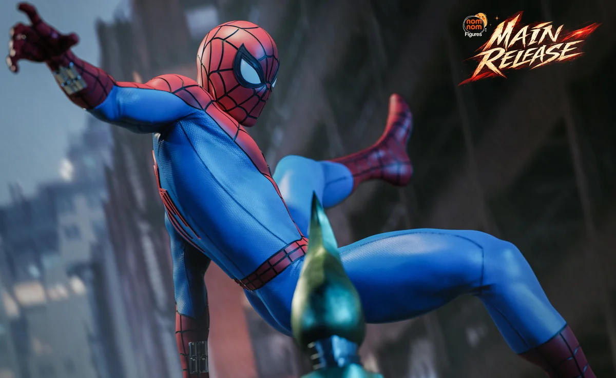 Spiderman | Fan Art | 3D Printed Resin Model Garage Kit | *Un-Painted* | Nomnom 4