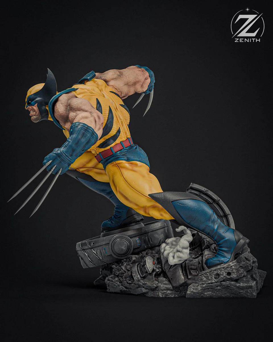 Wolverine | Fan Art | 3D Printed Resin Model Garage Kit | *Un-Painted* | Zenith Studios 6